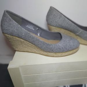 Lily Morgan - Tweed and Jute Wedges